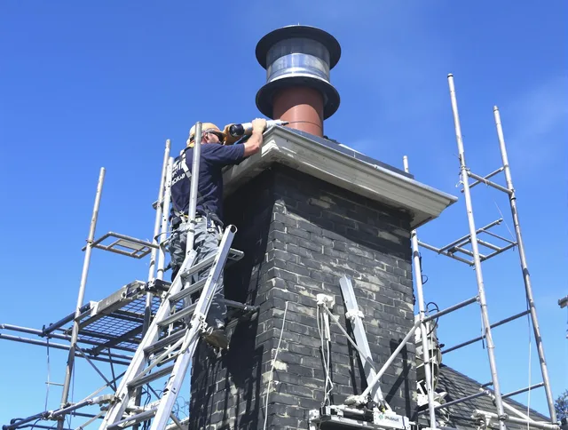 Sturdy chimney crown finished by Milford Chimney Sweep in Milford, CT
